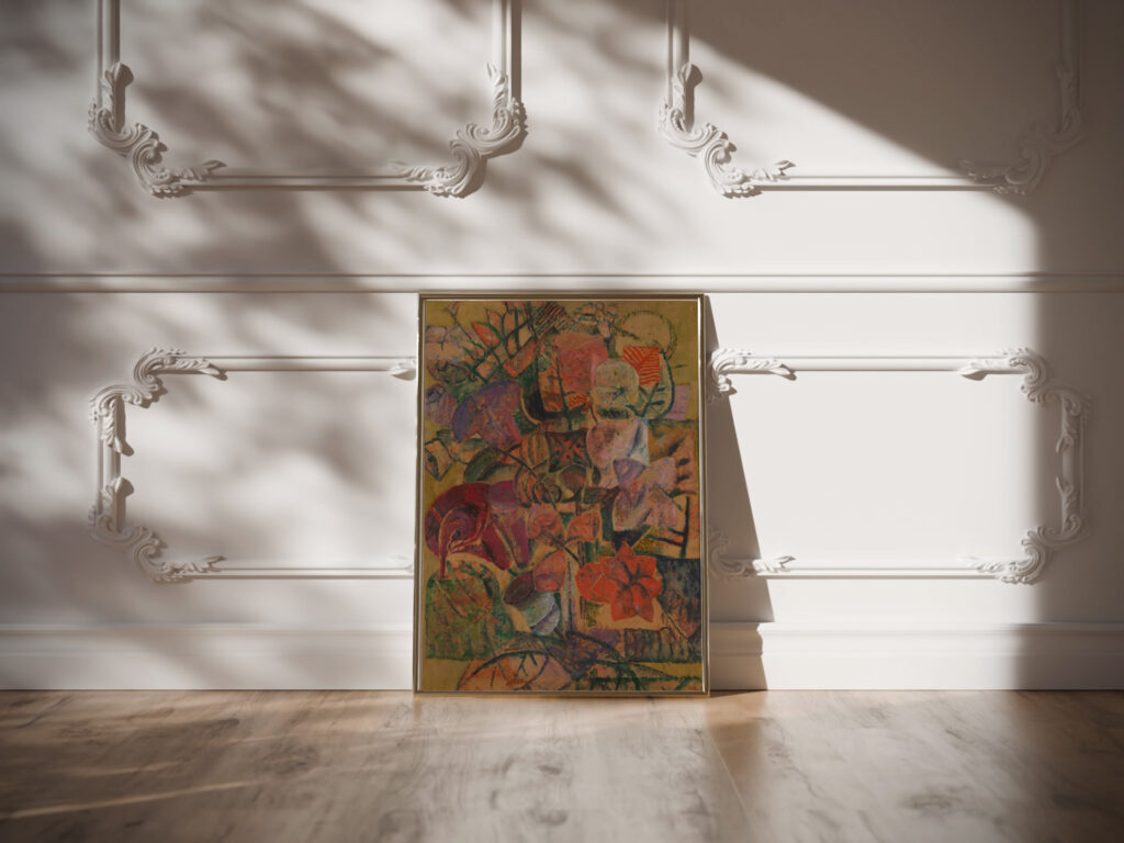 Bloemen 1912 Frits van den Berghe video mockup