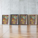 Bloemen 1916 Reijer Stolk framed posters mockup