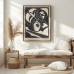 Bloemen in een kruik 1925 M.A. van Dugteren 5 mockup