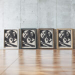 Bloemen in een kruik 1925 M.A. van Dugteren framed posters mockup