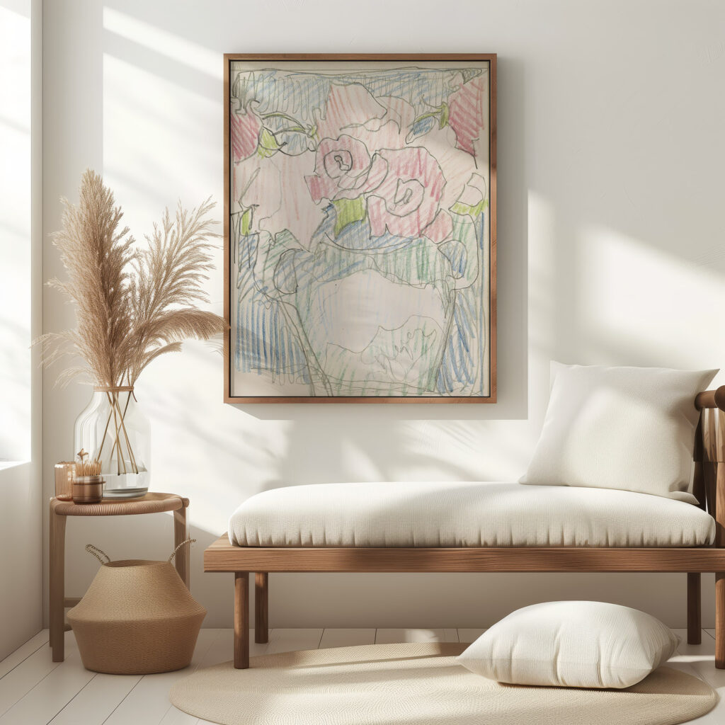 Bloemen in een vaas 1916 Reijer Stolk 5 mockup