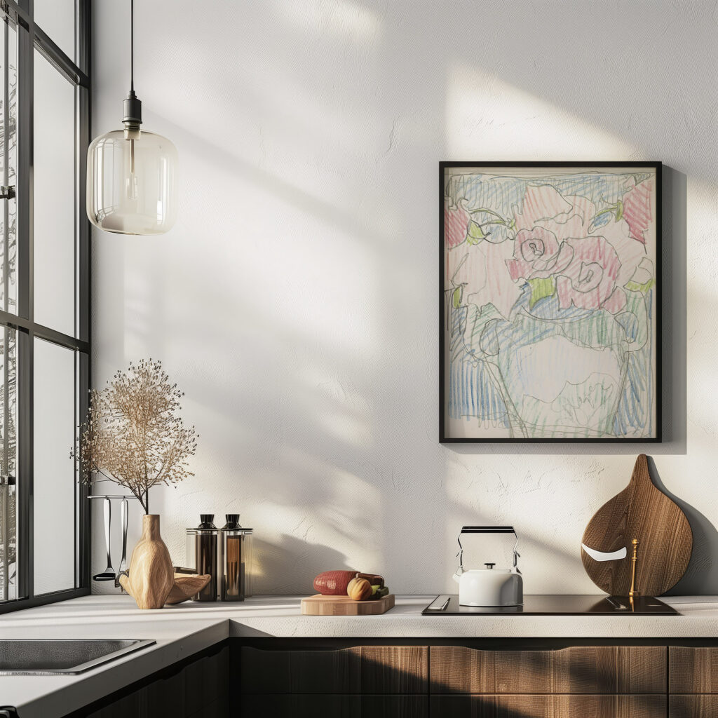 Bloemen in een vaas 1916 Reijer Stolk 6 mockup