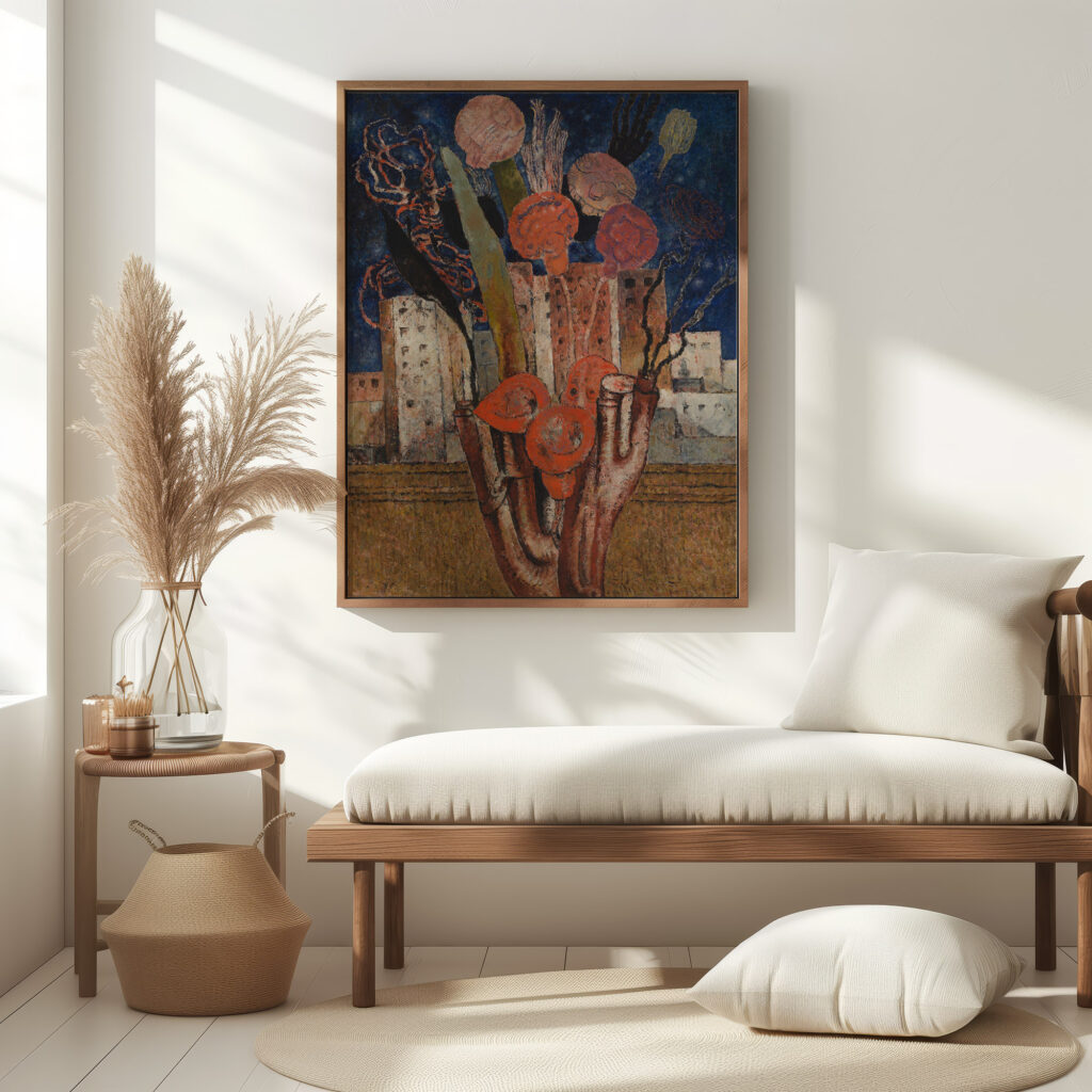 Bloemen over de stad 1929 Frits van den Berghe 5 mockup