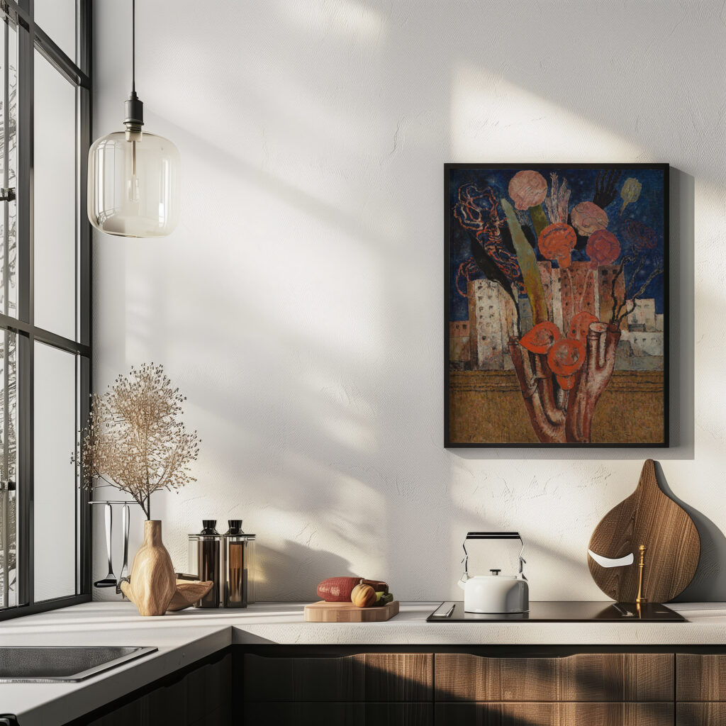 Bloemen over de stad 1929 Frits van den Berghe 6 mockup