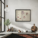 Bloemenstudies in paars en roze 1874 Carel Adolph Lion Cachet 6 mockup