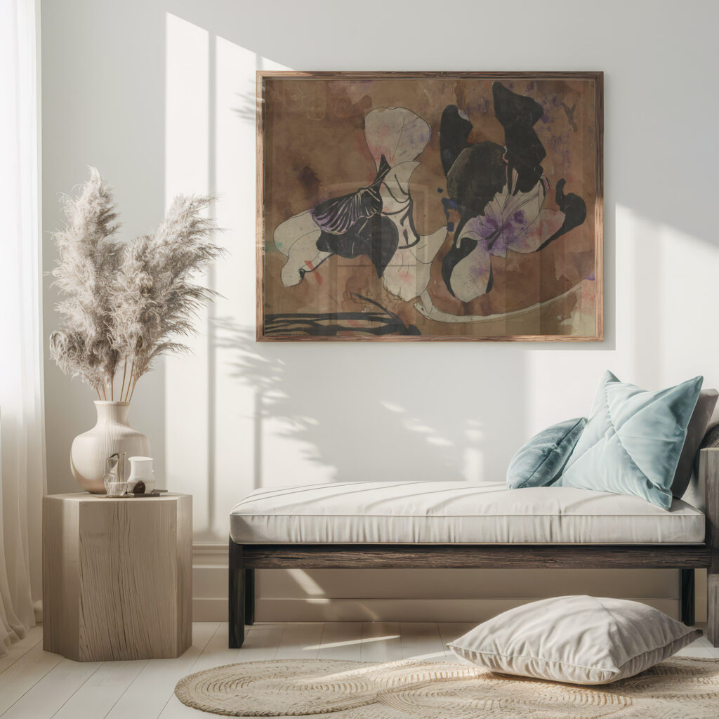 Bloemstudie 1874 Carel Adolph Lion Cachet 2 5 mockup