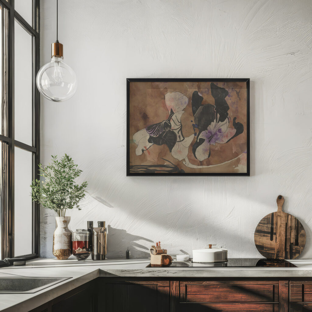 Bloemstudie 1874 Carel Adolph Lion Cachet 2 6 mockup