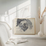 Bloemstudie 1874 Carel Adolph Lion Cachet 4 mockup