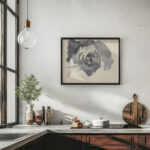 Bloemstudie 1874 Carel Adolph Lion Cachet 6 mockup