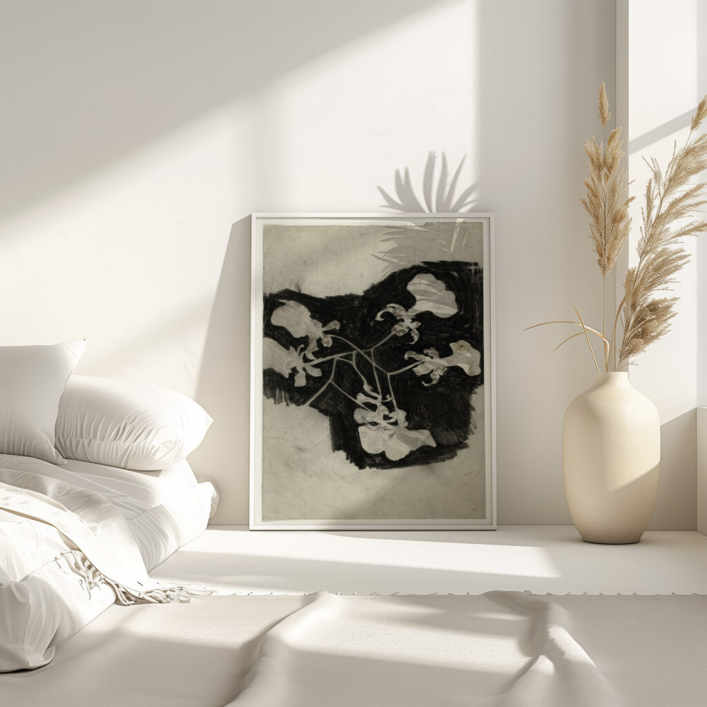 Bloemstudie III 1874 1945 Carel Adolph Lion Cachet 4 mockup