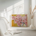 Blooming azaleas 1911 Augusto Giacometti 4 mockup