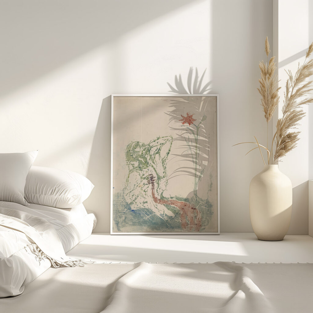 Blossom of Pain 1898 Edvard Munch 4 mockup