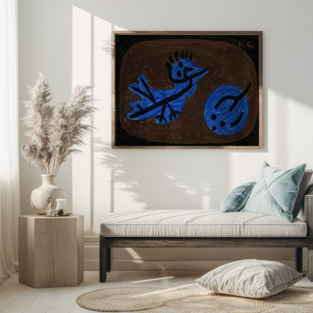 Blue Bird Pumpkin 1939 Paul Klee 5 mockup