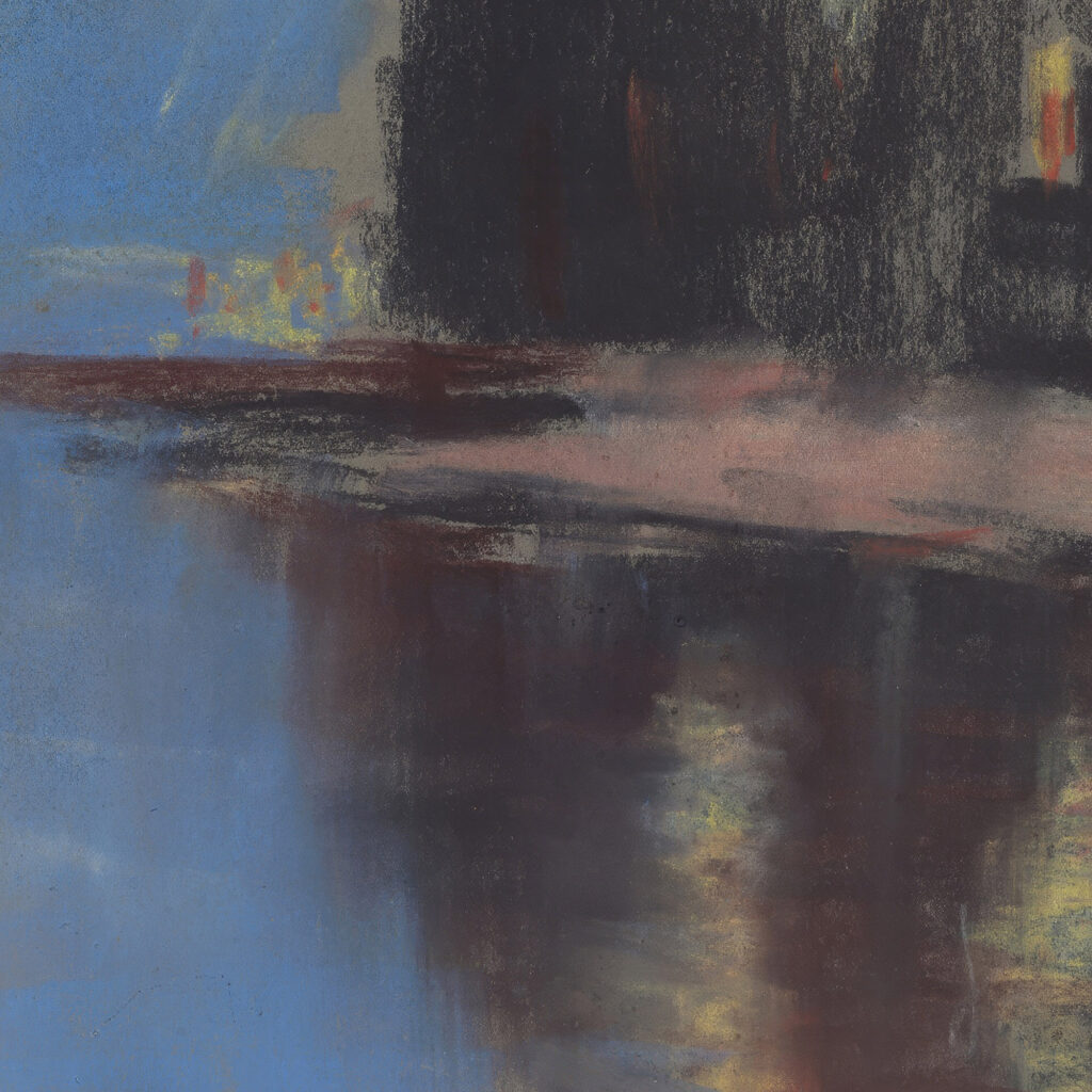 Blue Lake under Black Rock 1931 Zolo Palugyay 8 mockup