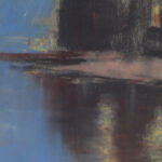 Blue Lake under Black Rock 1931 Zolo Palugyay 8 mockup