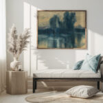 Blue Mood over a Lake 1922 Zolo Palugyay 5 mockup