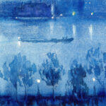 Blue Night London circa 1894 1909 Joseph Pennell 8 mockup