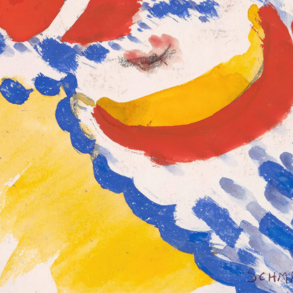 Blue Red and Yellow Figures Jules Schmalzigaug 8 mockup