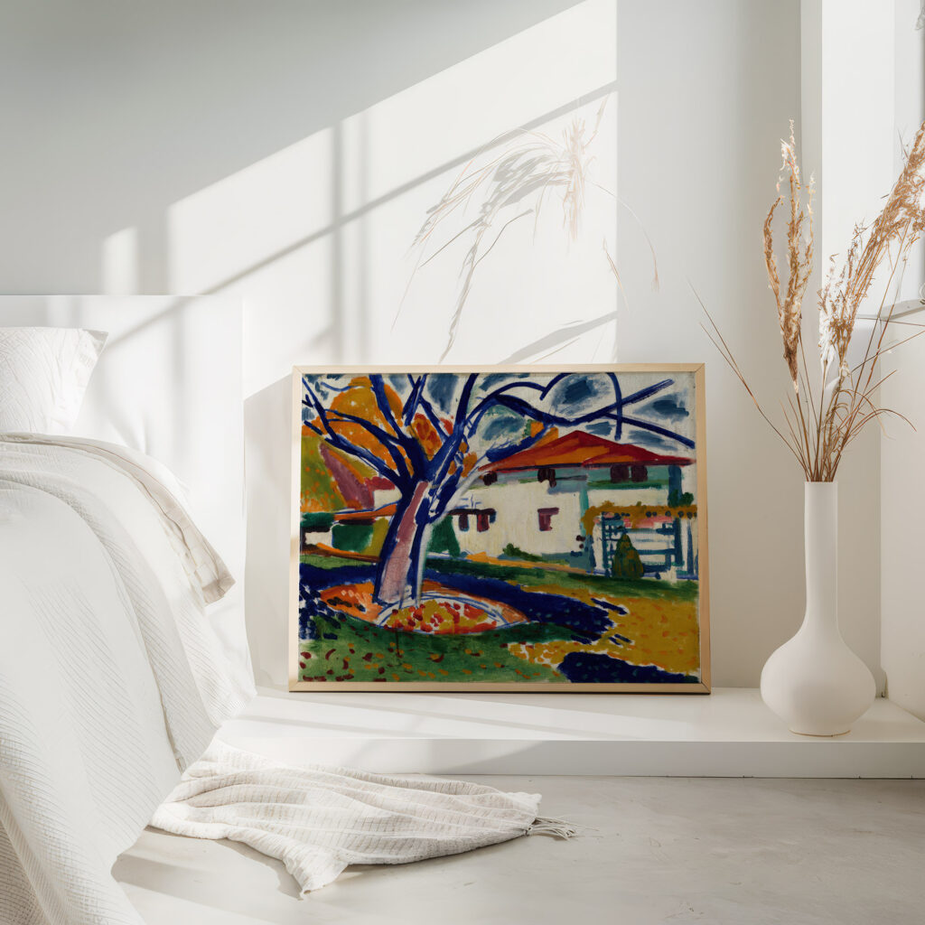 Blue Trees 1915 1916 Henry Lyman Sayen 4 mockup