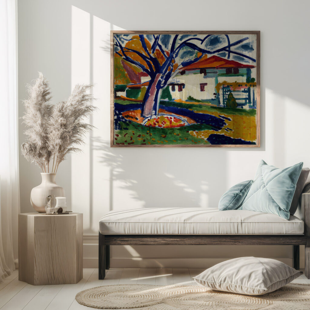 Blue Trees 1915 1916 Henry Lyman Sayen 5 mockup