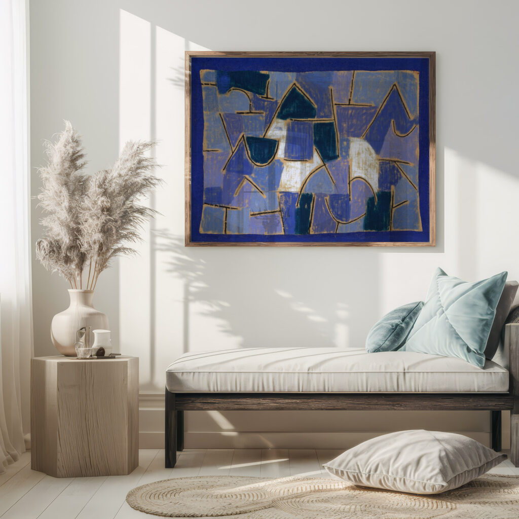 Blue night 1937 Paul Klee 5 mockup