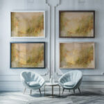 Bluhender Kaktus 1933 Christian Rohlfs framed posters mockup