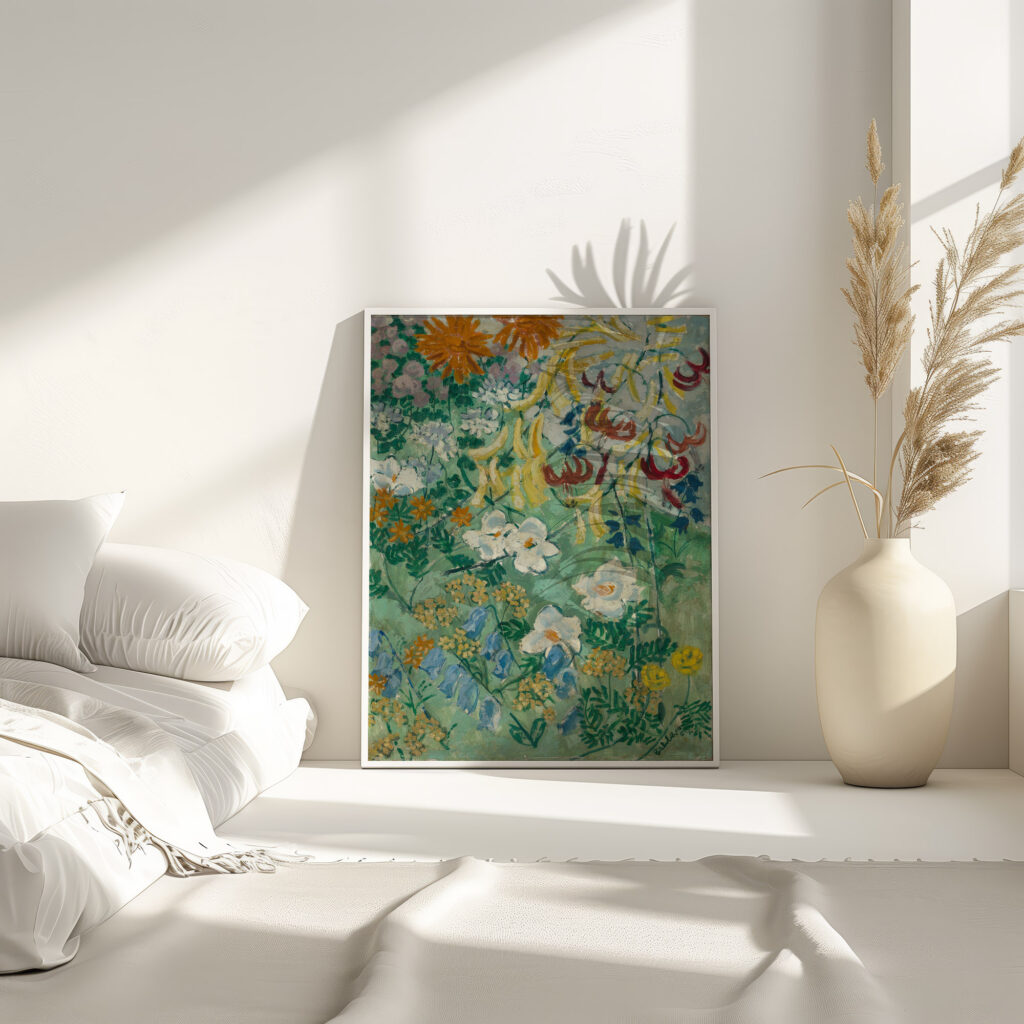 Blumen 1906 August Babberger 4 mockup