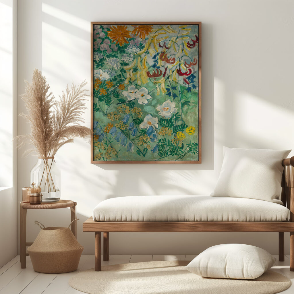 Blumen 1906 August Babberger 5 mockup