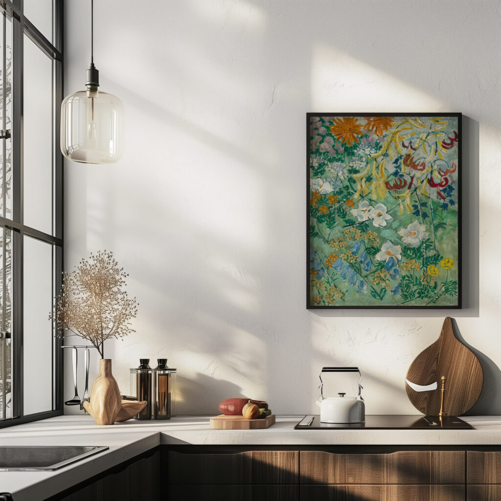 Blumen 1906 August Babberger 6 mockup