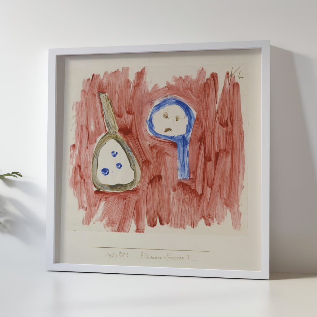 Blumen Pfannen I Flower Pans I 1939 Paul Klee 5 mockup