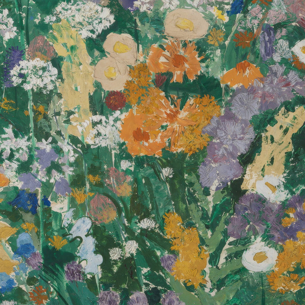 Blumen am Berg 1921 1923 August Babberger 8 mockup