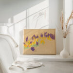 Blumen im Schlossgarten Krumau 1908 Egon Schiele 4 mockup