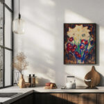 Blumenstillleben Um 1916 Christian Rohlfs 6 mockup