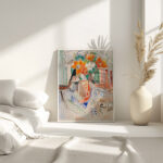 Blumenstillleben mit Schussel und gestreiftem Krug Oskar Moll 4 mockup Blumenstillleben mit Schussel und gestreiftem Krug Oskar Moll 4 mockup