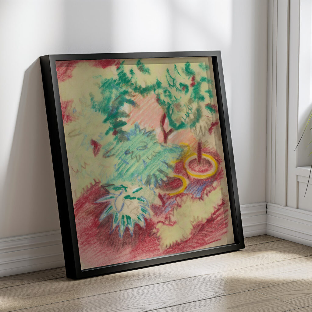 Blumentopfe August Macke 4 mockup