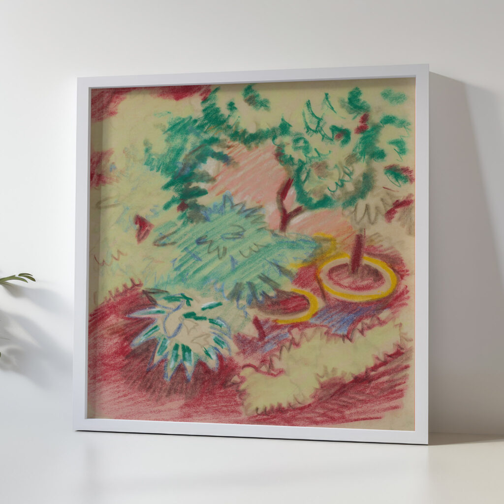 Blumentopfe August Macke 5 mockup
