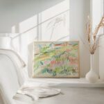 Blumenwiese mit Hausern Ernst Ludwig Kirchner 4 mockup Blumenwiese mit Hausern Ernst Ludwig Kirchner 4 mockup
