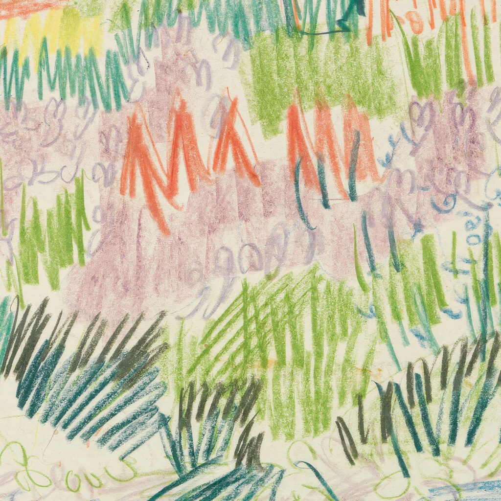 Blumenwiese mit Hausern Ernst Ludwig Kirchner 8 mockup