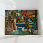 Boats at Collioure (1944) - Sasza Blonder | High Quality Print