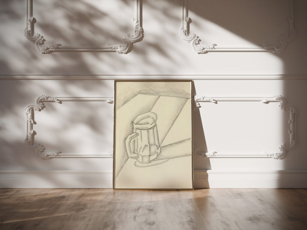 Bock De Biere Juan Gris video mockup