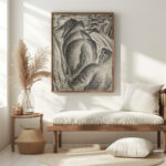 Boer met ploeg en trekpaard 1927 Leo Gestel 5 mockup