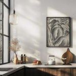 Boer met ploeg en trekpaard 1927 Leo Gestel 6 mockup