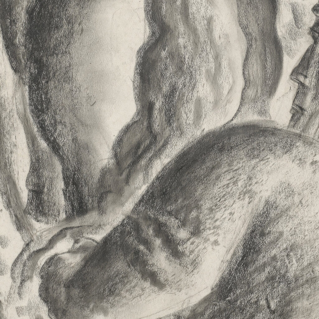 Boer met ploeg en trekpaard 1927 Leo Gestel 8 mockup