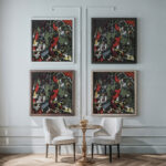 Bogenschutze 1908 09 Wassily Kandinsky framed posters mockup