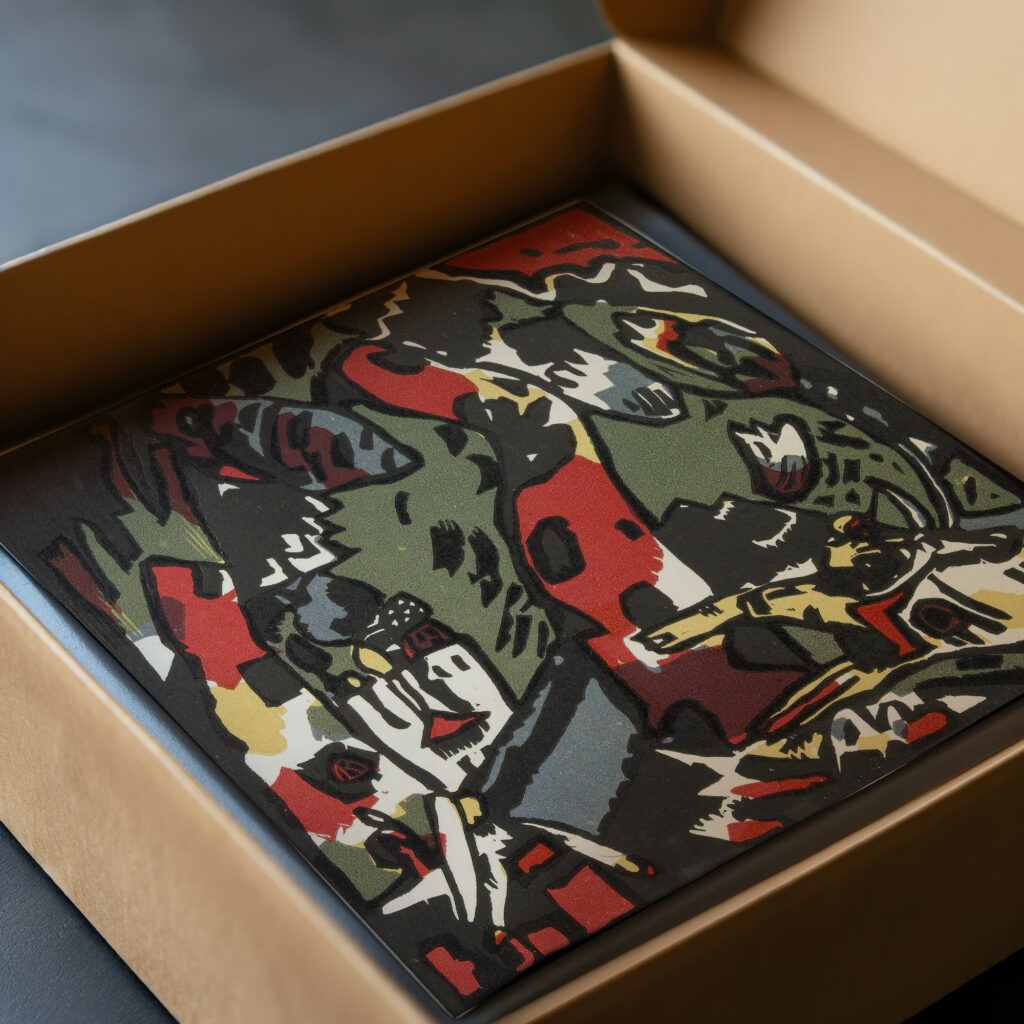 Bogenschutze 1908 09 Wassily Kandinsky video mockup