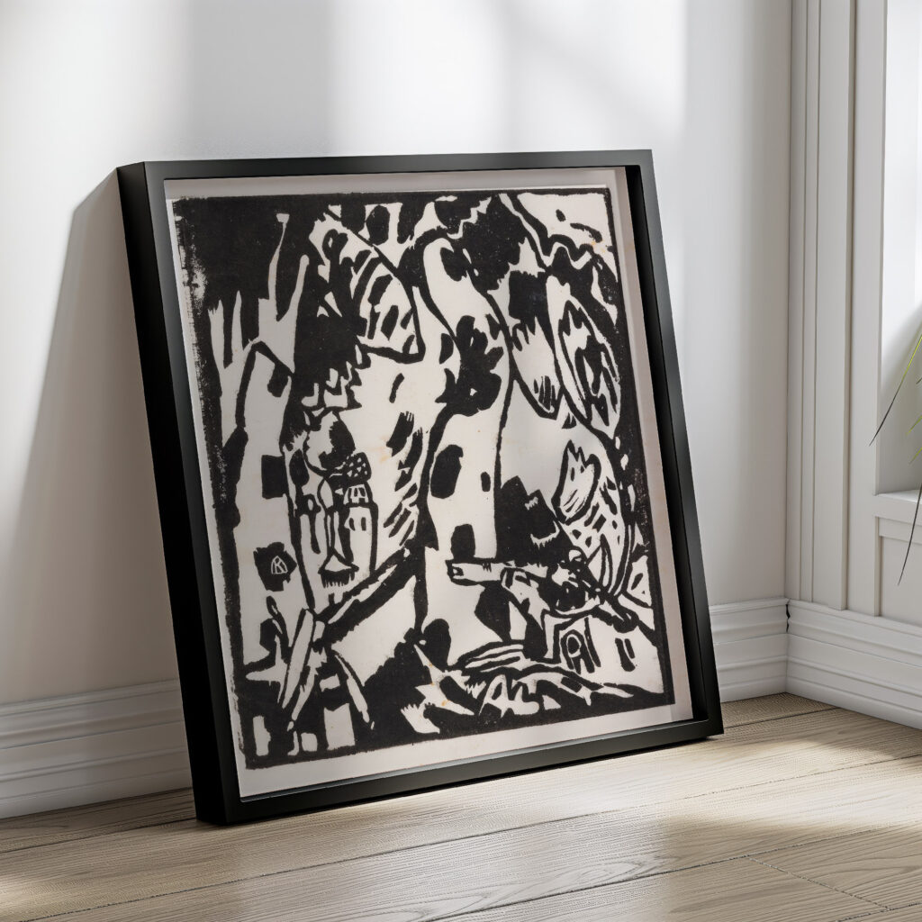 Bogenschutze 1908 Wassily Kandinsky 4 mockup