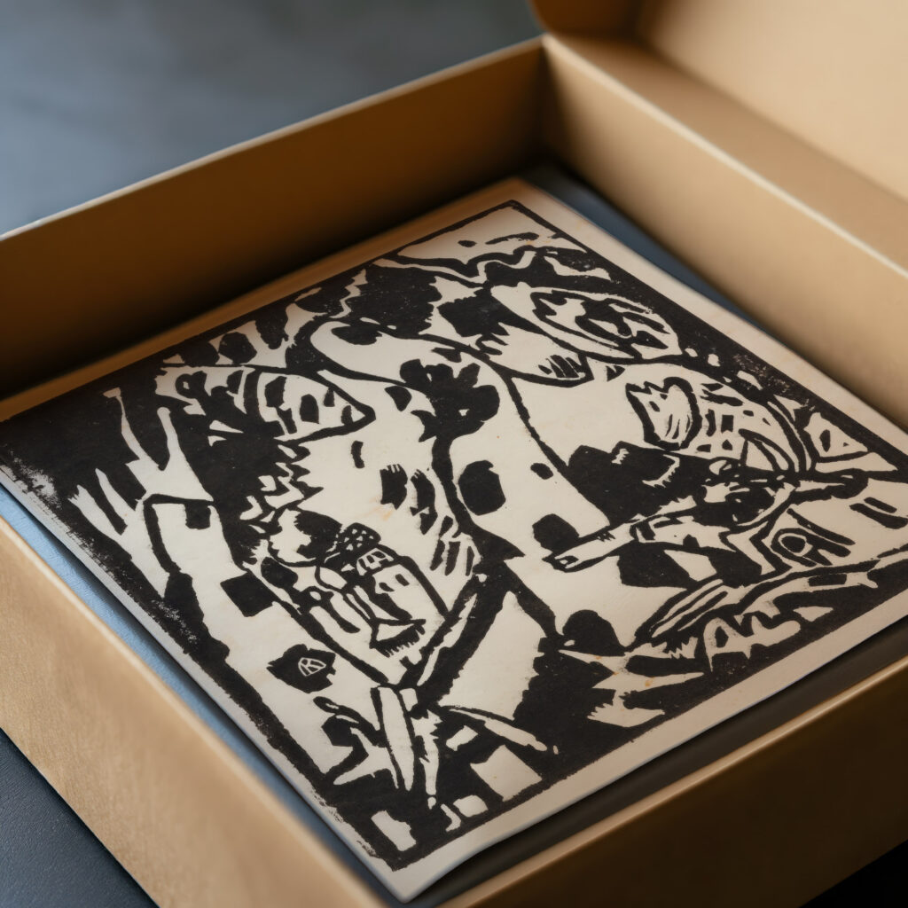 Bogenschutze 1908 Wassily Kandinsky video mockup