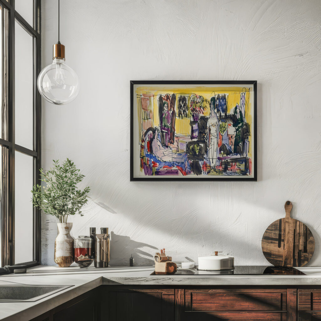 Boheme moderne ca. 1924 Ernst Ludwig Kirchner 6 mockup