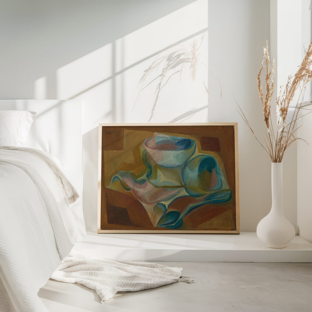 Bol et pomme 1923 Juan Gris 4 mockup