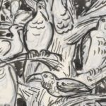 Boom met vogels omslagontwerp voor De Gemeenschap 1935 Leo Gestel 8 mockup